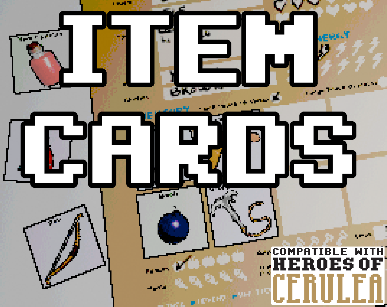 Cover image for Item Cards for Cerulea