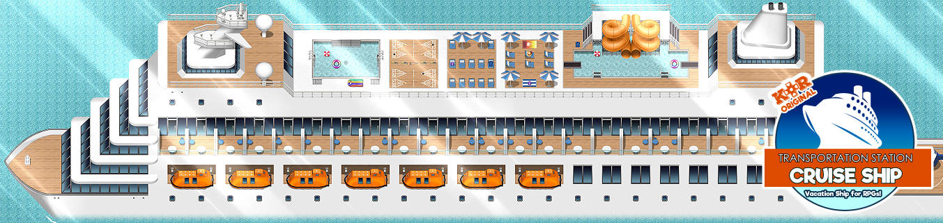 KR Transportation Station ~ Cruise Ship Tileset for RPGs