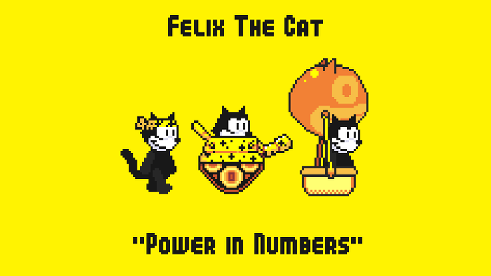 Cover image for Felix The Cat Power In Numbers