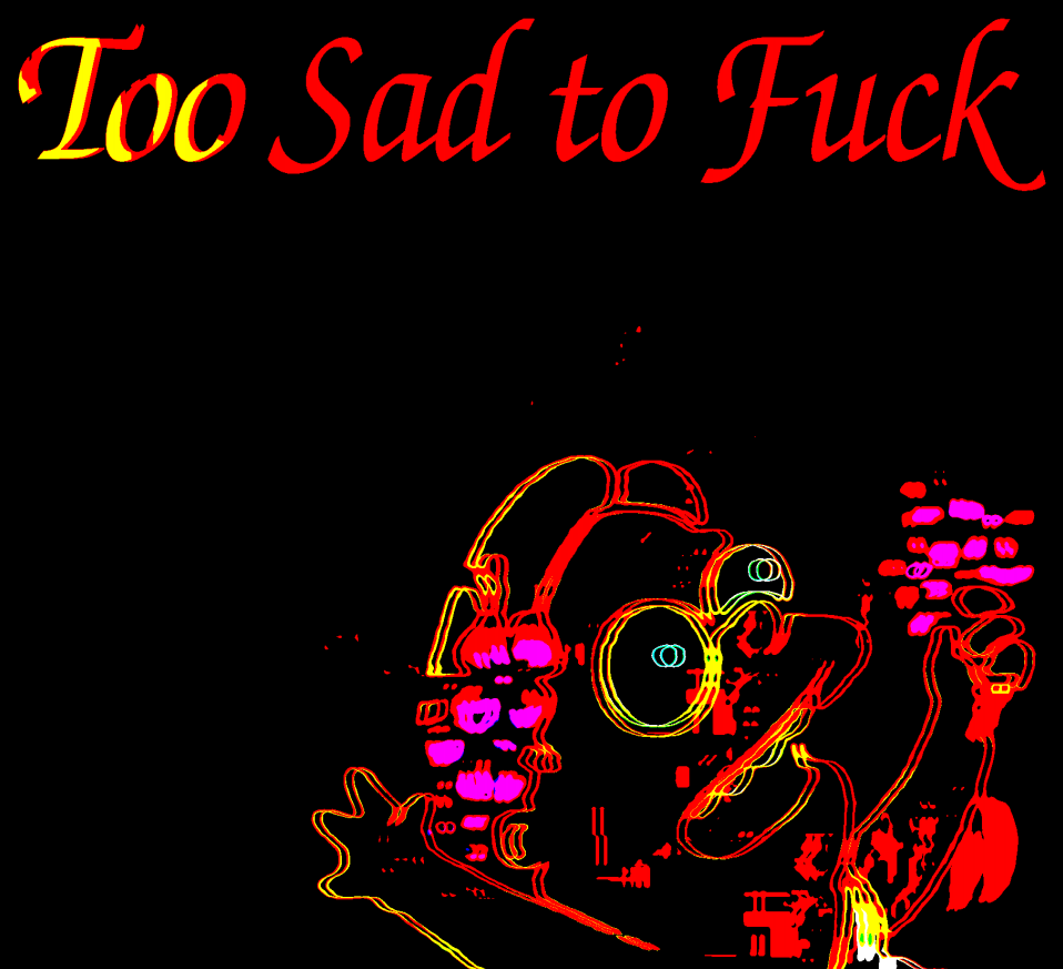 Cover image for Too Sad To Fuck