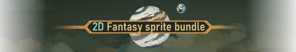 2D Fantasy sprites Mega bundle.