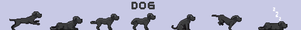 Dog Pixel Animations - Cane Corso