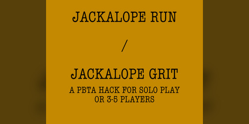 Cover image for Jackalope RUN/Jackalope GRIT