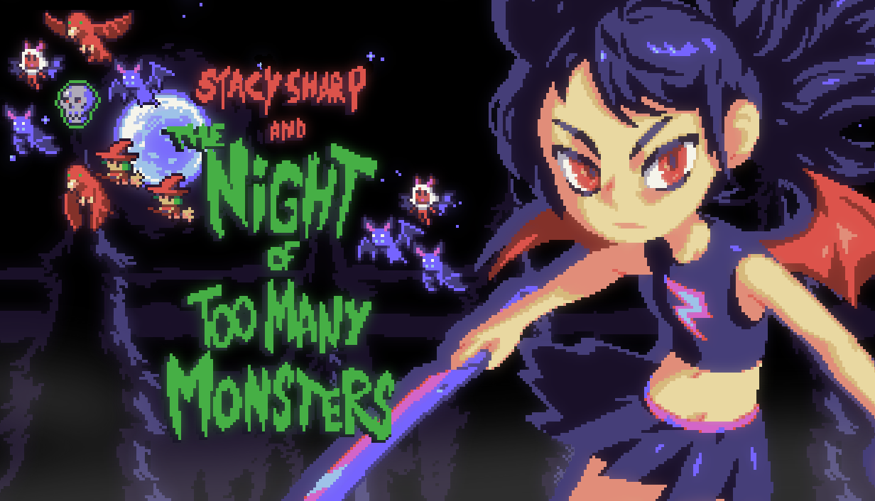 Cover image for Stacy Sharp and the Night Of Too Many Monsters
