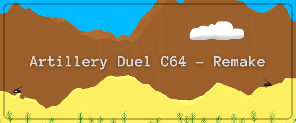 Artillery Duel C64 remake v0.9