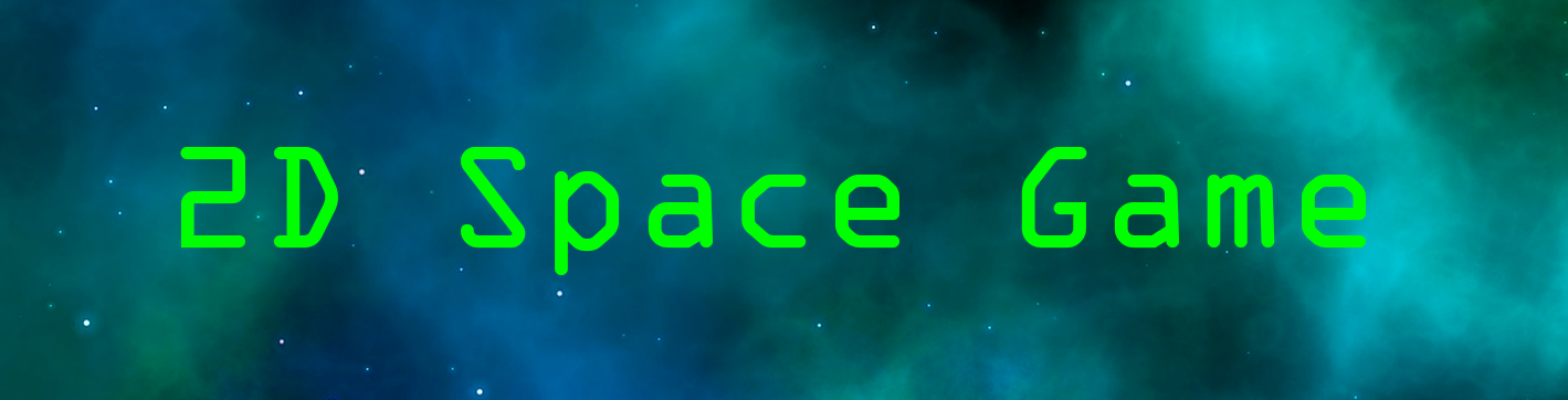 2D Space Game