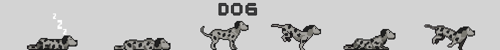 Dog Pixel Animations - Dalmatian