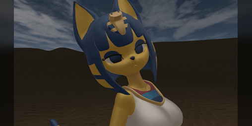 Cover image for Ankha VRChat SDK3 Avatar [PC]