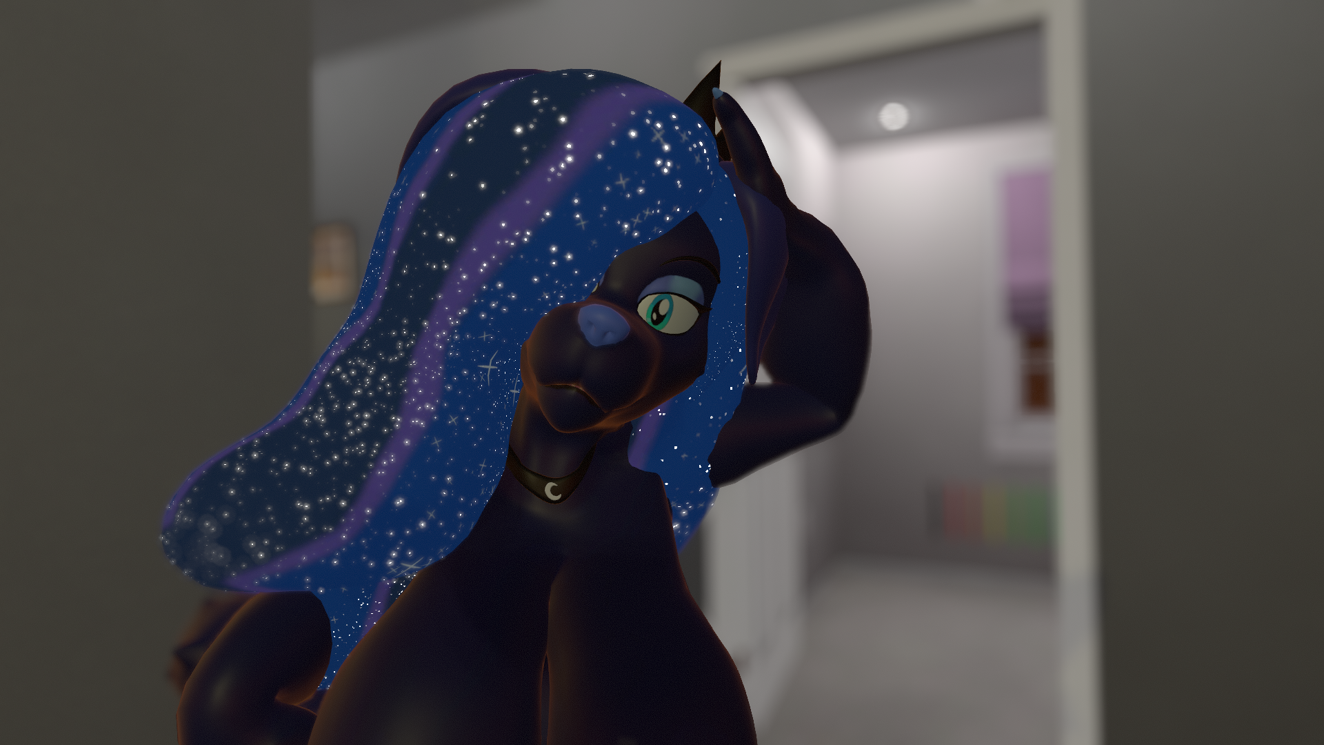 Luna Dog VRChat SDK3 Avatar