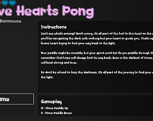 Brave Hearts Pong