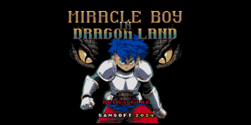 Cover image for Miracle Boy In Dragon Land - Atari ST