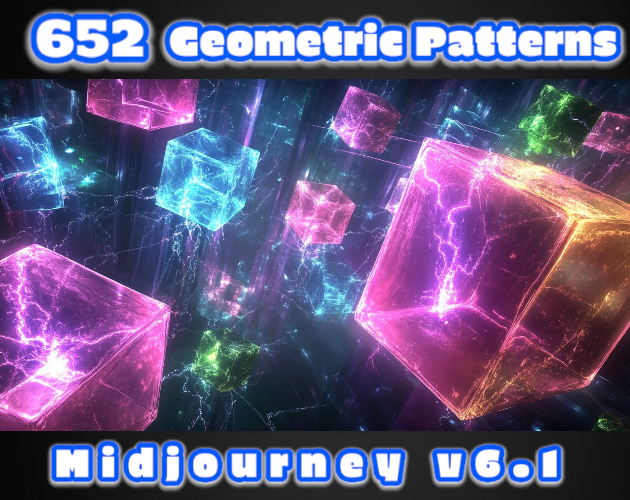 652 Geometric Pattern Backgrounds| MJv6.1