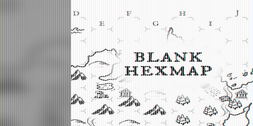 Cover image for Hex Atlas: Blank Hexcrawl Map + Zine