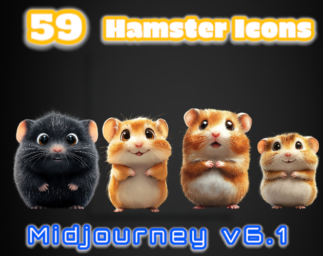 59 Hamster Icons| MJv6.1