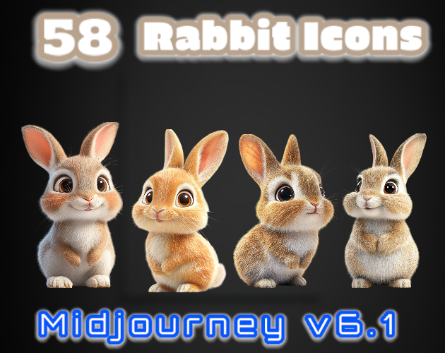 58 Rabbit Icons | MJv6.1