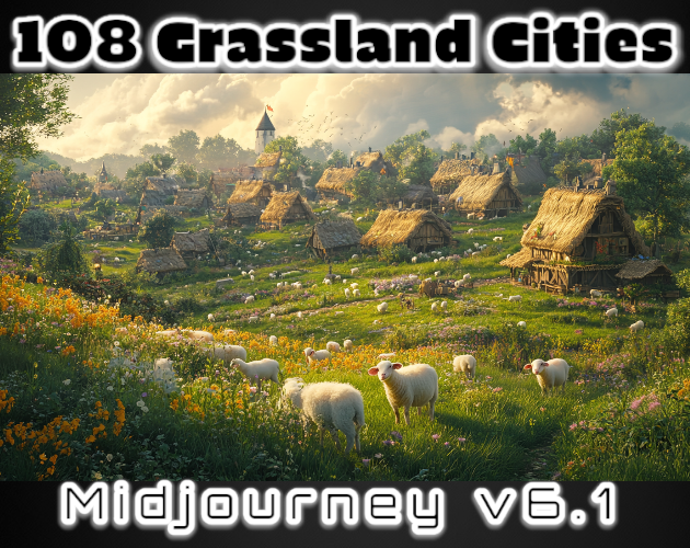 108 Grassland City Backgrounds | MJv6.1