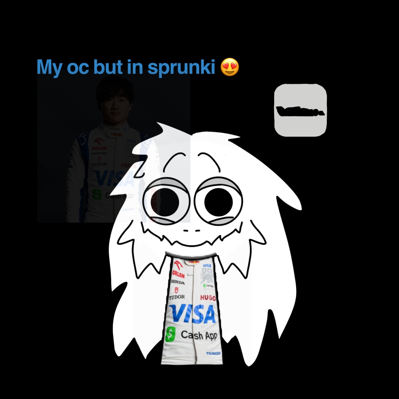 My oc but in sprunki 🏎🔥😈