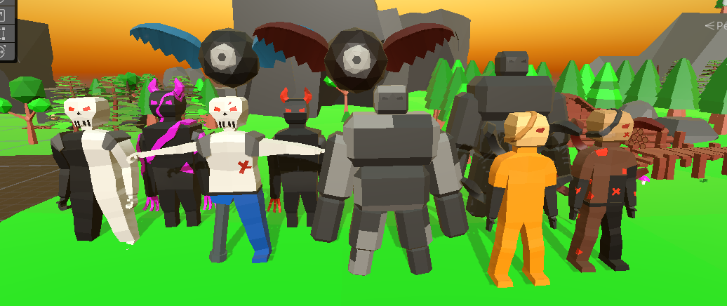 Monster Pack - 3D Low Poly