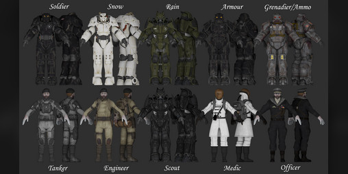 Cover image for Foxhole: Enclave Faction Uniform Mod