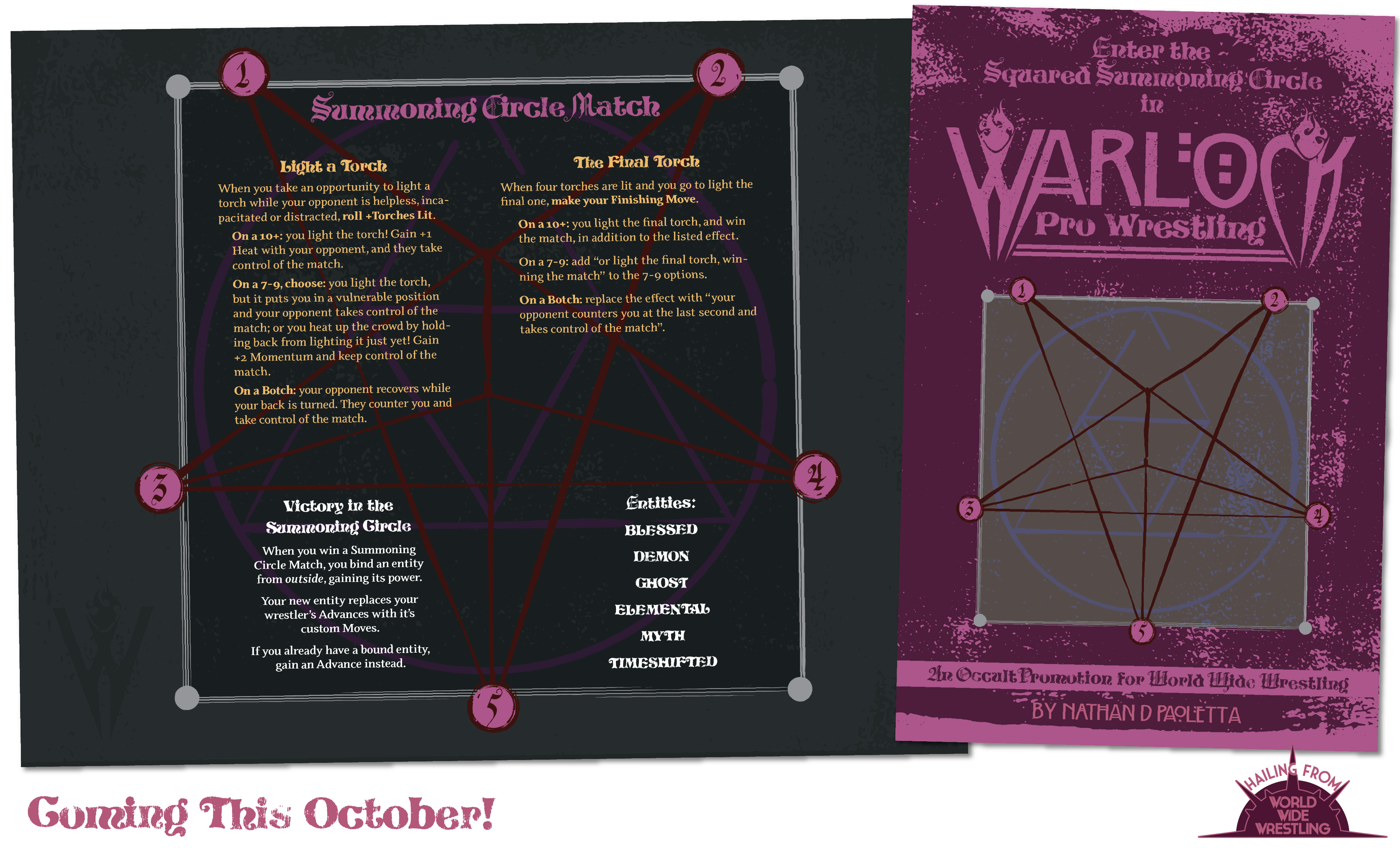 Warlock Pro Summoning Circle Match and Cover Graphic