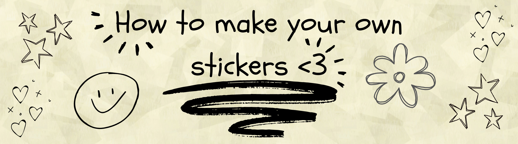 Homemade Sticker Making Tutorial