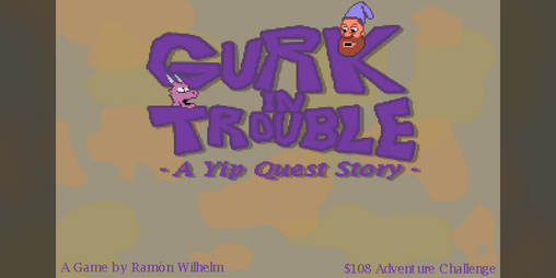 Cover image for Gurk in Trouble - A Yip Quest Story
