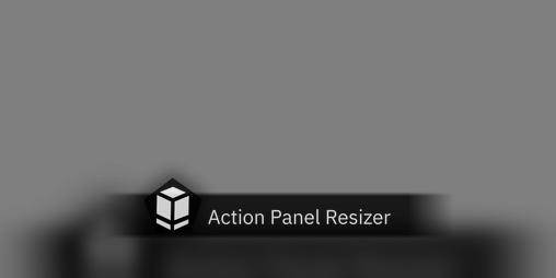 Cover image for CopperCube Action Panel Resizer v1.2
