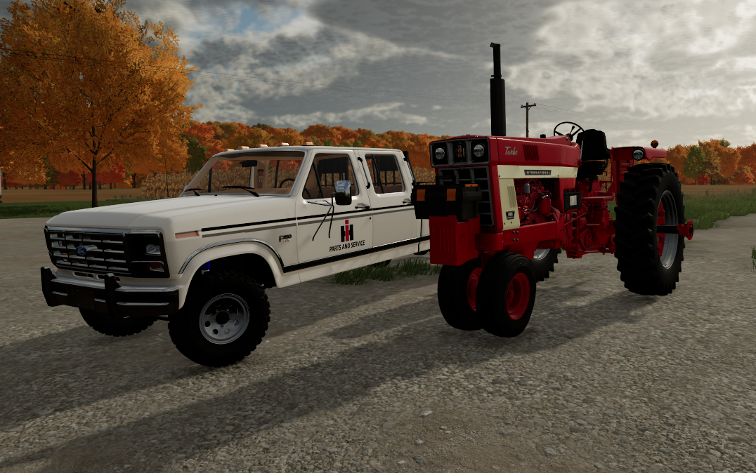 FS22 1986 Ford IH Dealer Truck