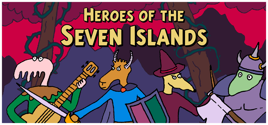 Cover image for Heroes of the Seven Islands