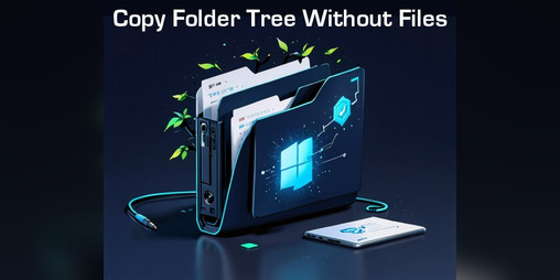Cover image for Copy Folder Tree Without Files (.bat)