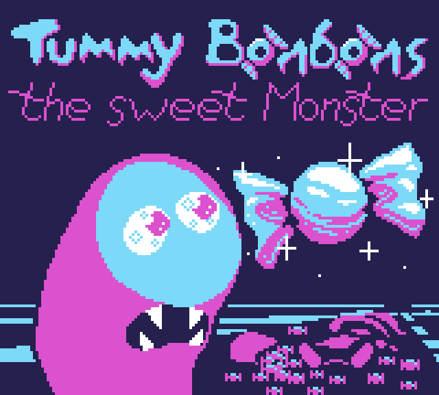 Cover image for Tummy Bonbons, The Sweet Monster (Jam Edition)