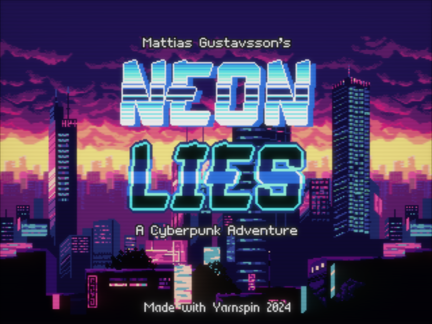 Cover image for Neon Lies