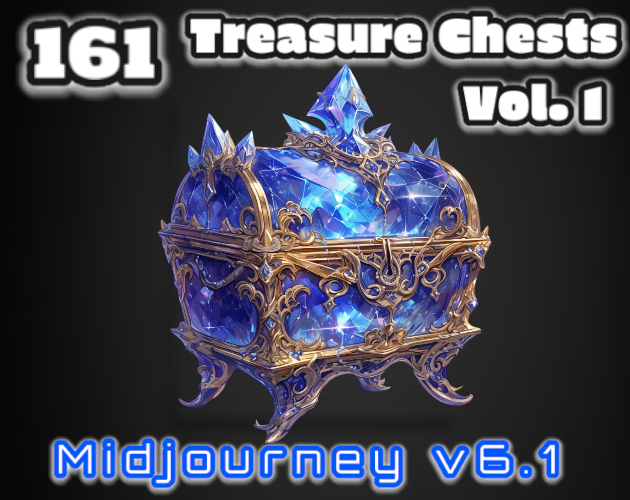 161 Treasure Chests Vol. 1 Icons | MJv6.1