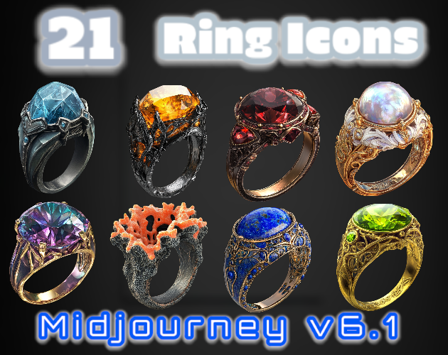 21 Ring Icons | MJv6.1