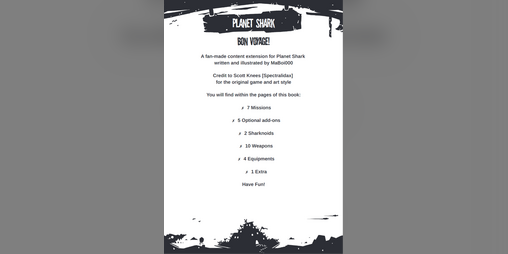 Cover image for Planet Shark: Bon Voyage!