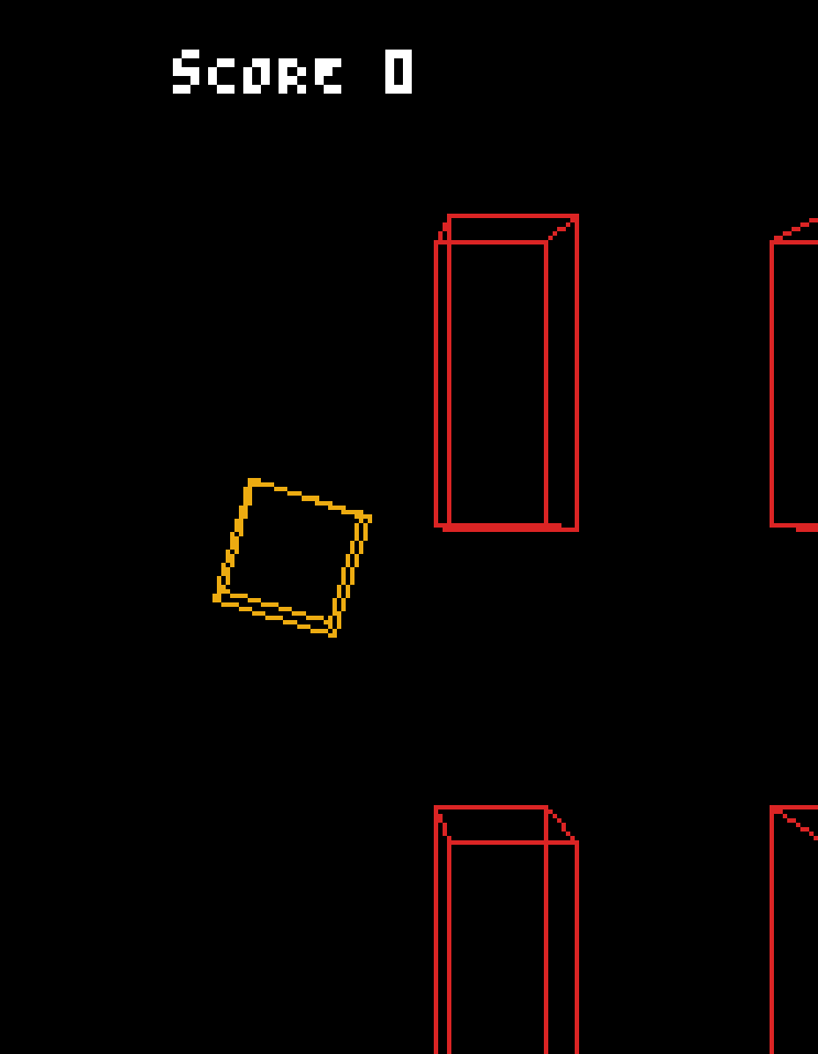 3d Flappy Cube