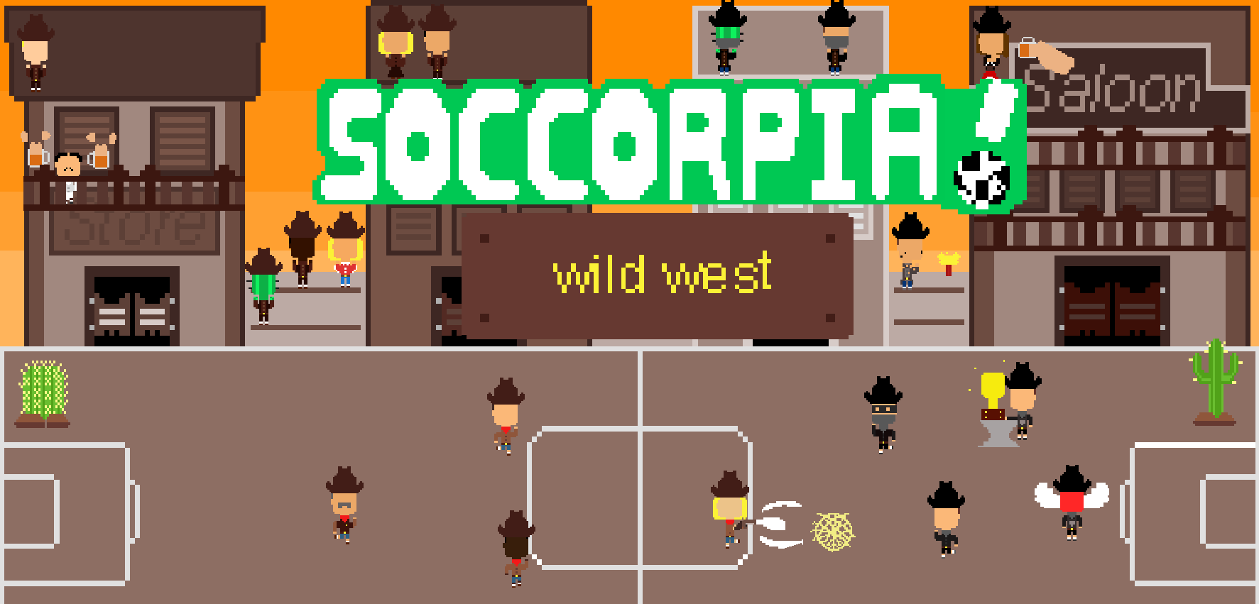 Soccorpia Pixel Art Asset Pack - Wild West