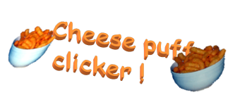 Cheese puff clicker