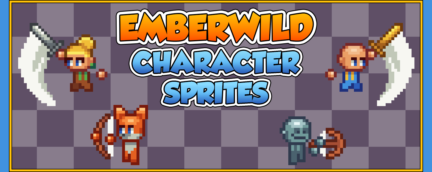 Emberwild: Character Sprites