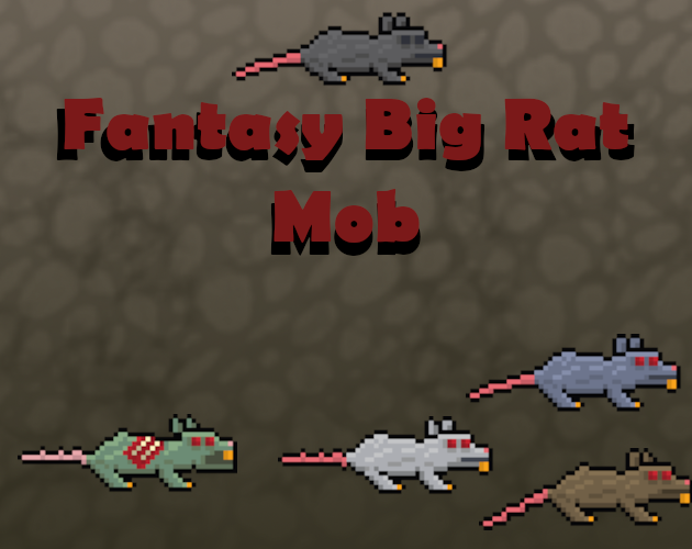 Fantasy Big Rat Mob