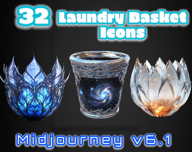 32 Laundry Basket Icons | MJv6.1