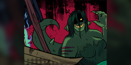 Cover image for The Bloody Bog (GL)