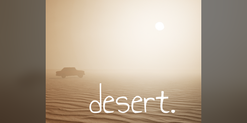 Cover image for desert.