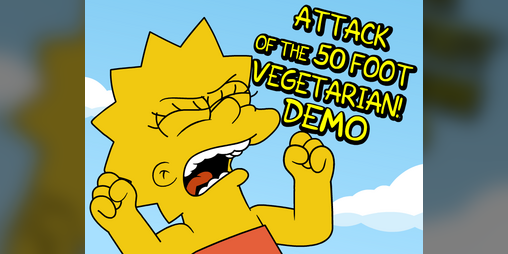 Cover image for Attack of the 50ft Vegetarian (Demo)