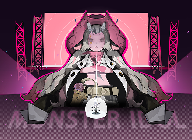Cover image for Monster Idol: The Day to Debut