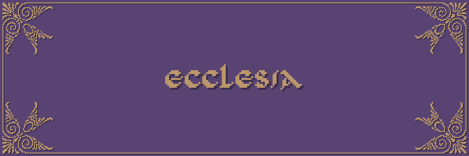 Ecclesia Uncial Pixel Font