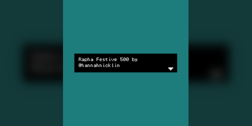 Cover image for The Rapha Festive 500