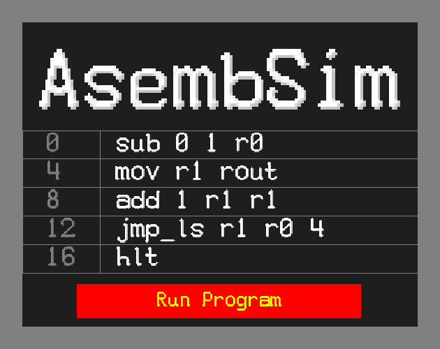 AsembSim