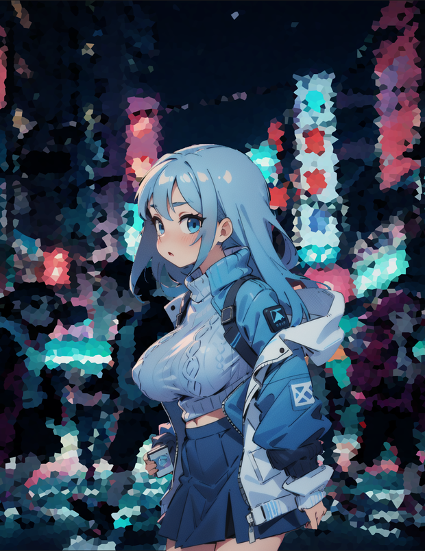 Cover art for V-TUBER v0.1, an adult visual novel by GarlichGame