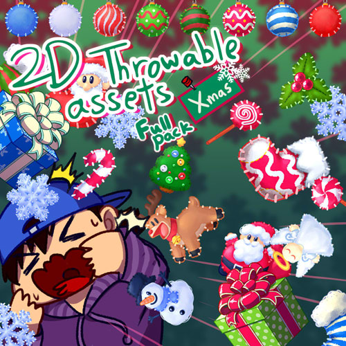 Christmas | Full pack - 2D throwable/decoration assets